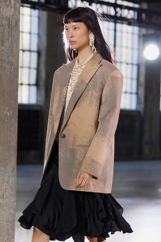 Aurora Abstract Blazer