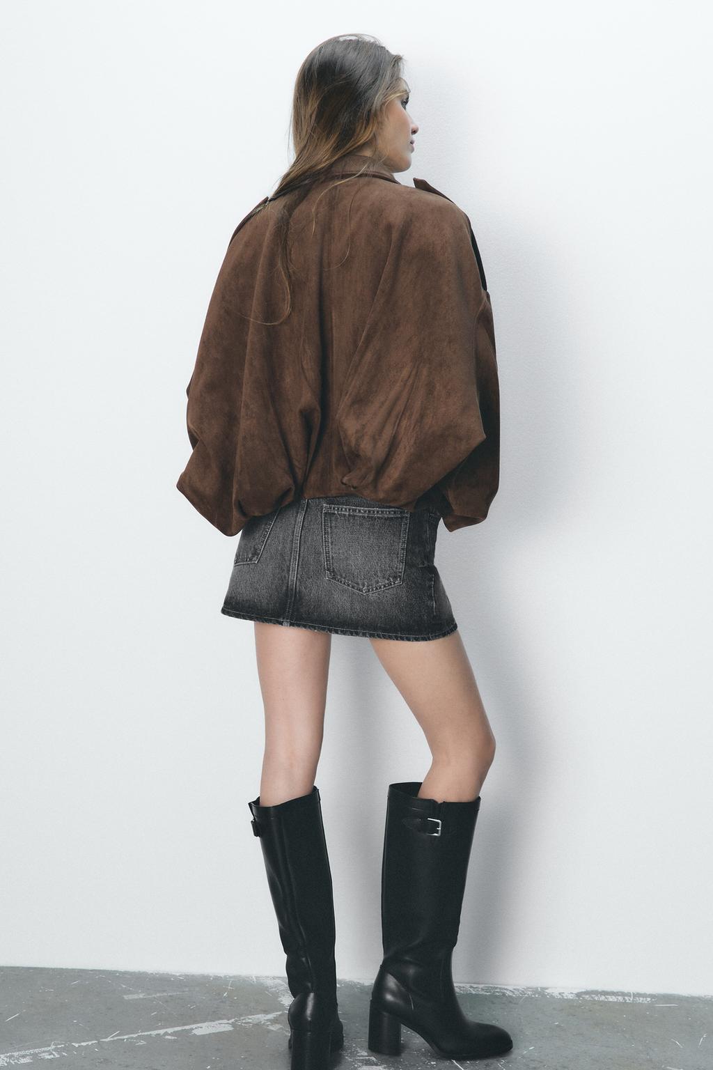 Lea Suede Zip Jacket
