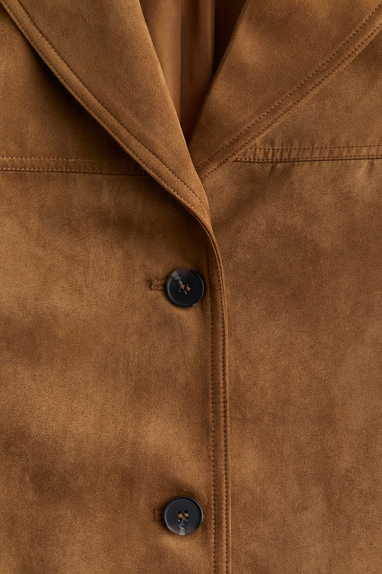 Isla Oversized Suede Blazer