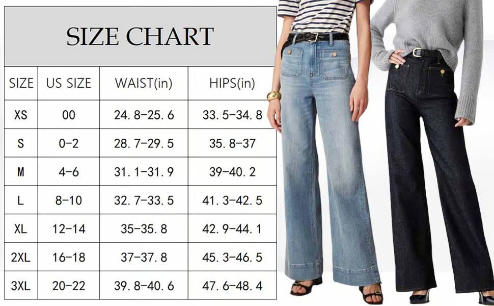 Elsa Sailor Wide Jeans