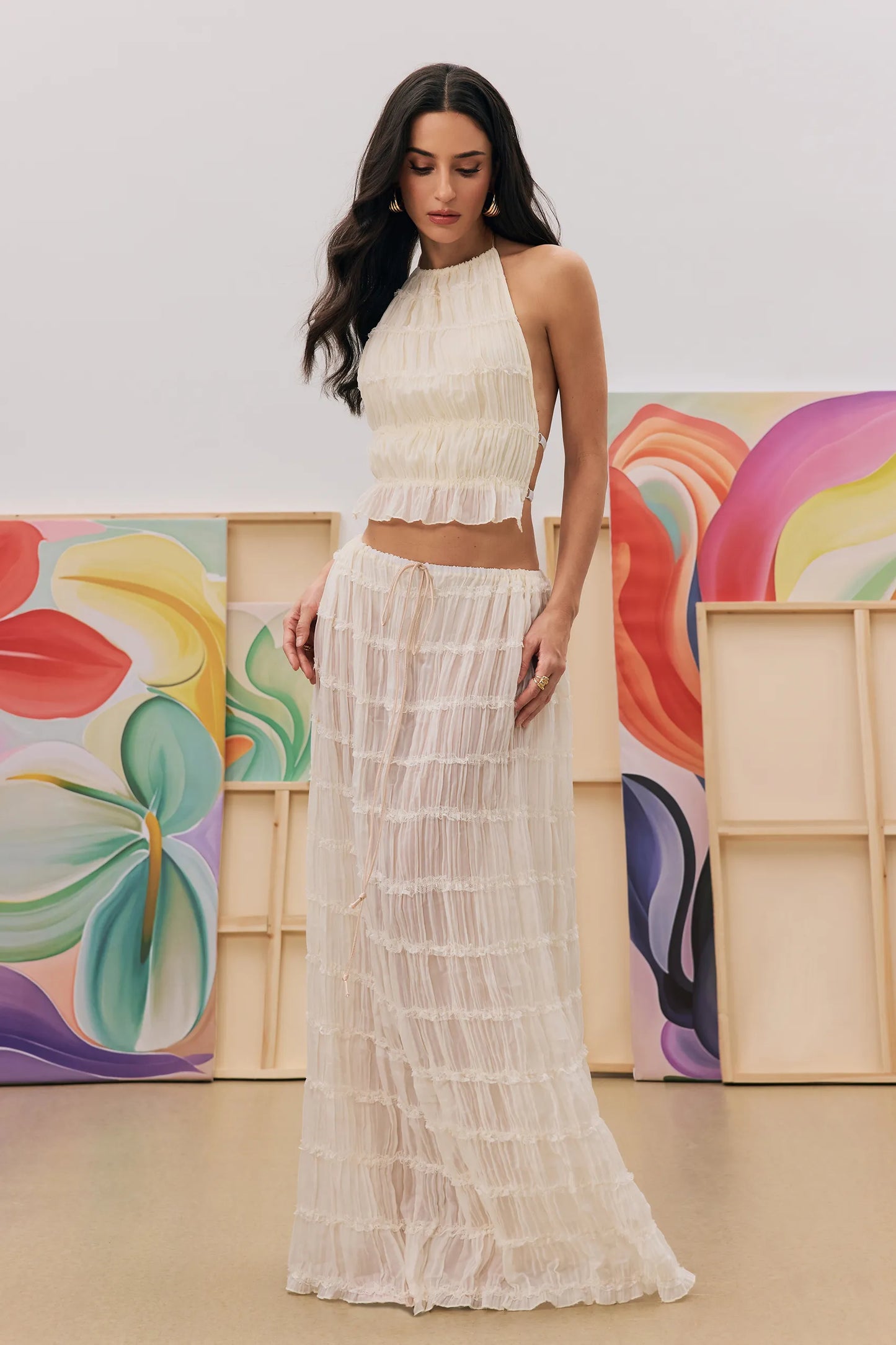 Elena Set Ivory