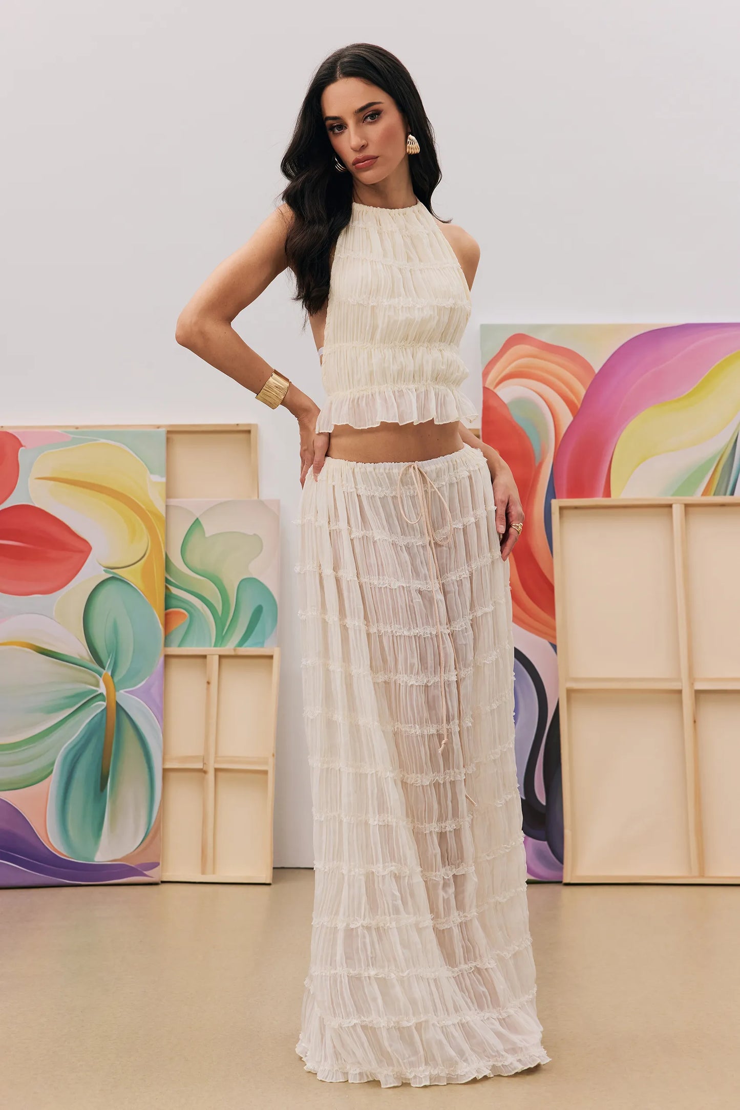 Elena Set Ivory