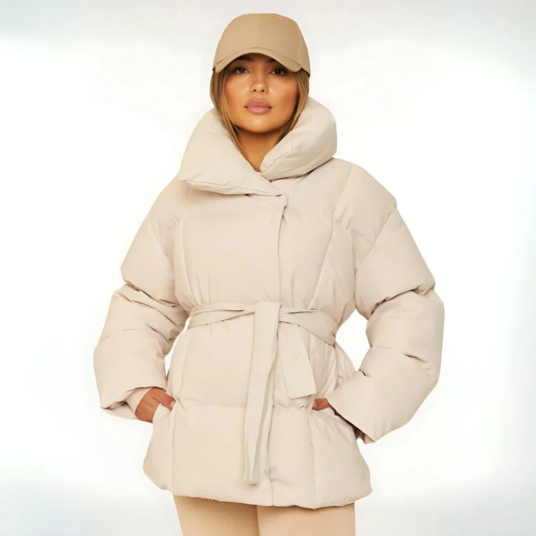 Maya Belted Puffer Jacket