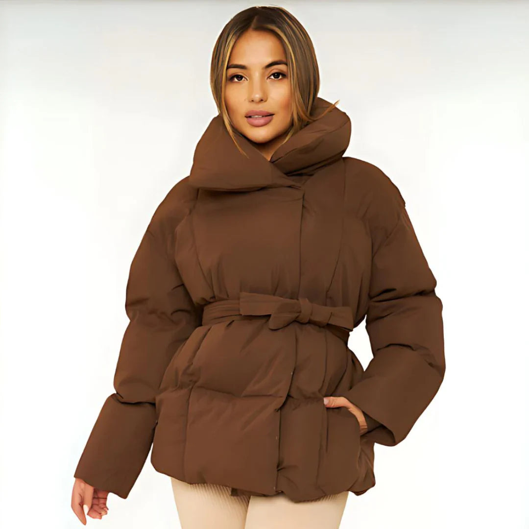 Maya Belted Puffer Jacket