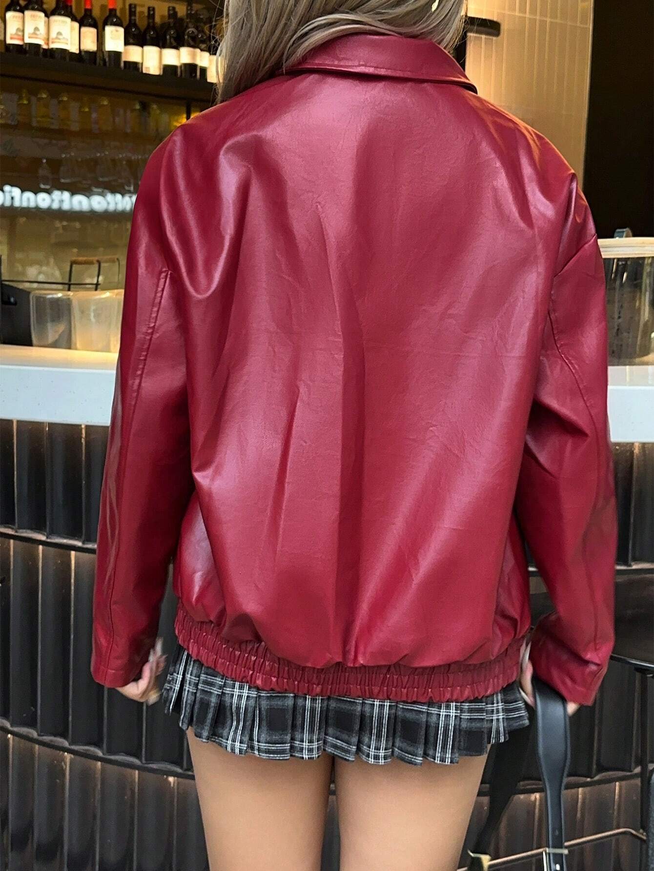 Ruby Leather Jacket
