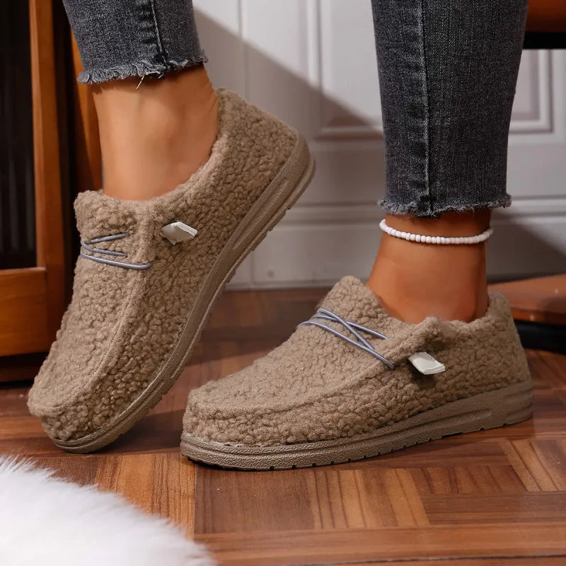 Liora | Teddy Warm Slippers