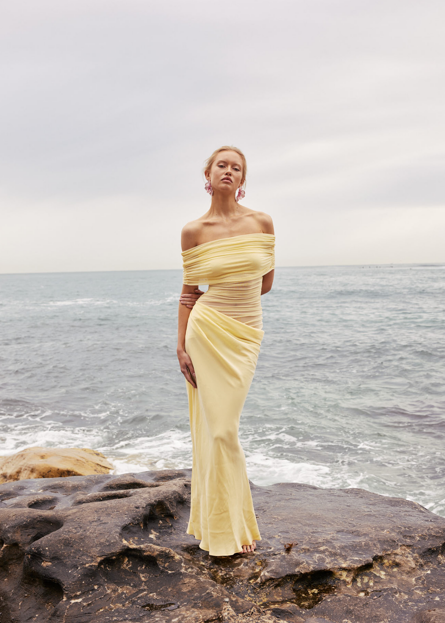 Solara Mesh Maxi Dress