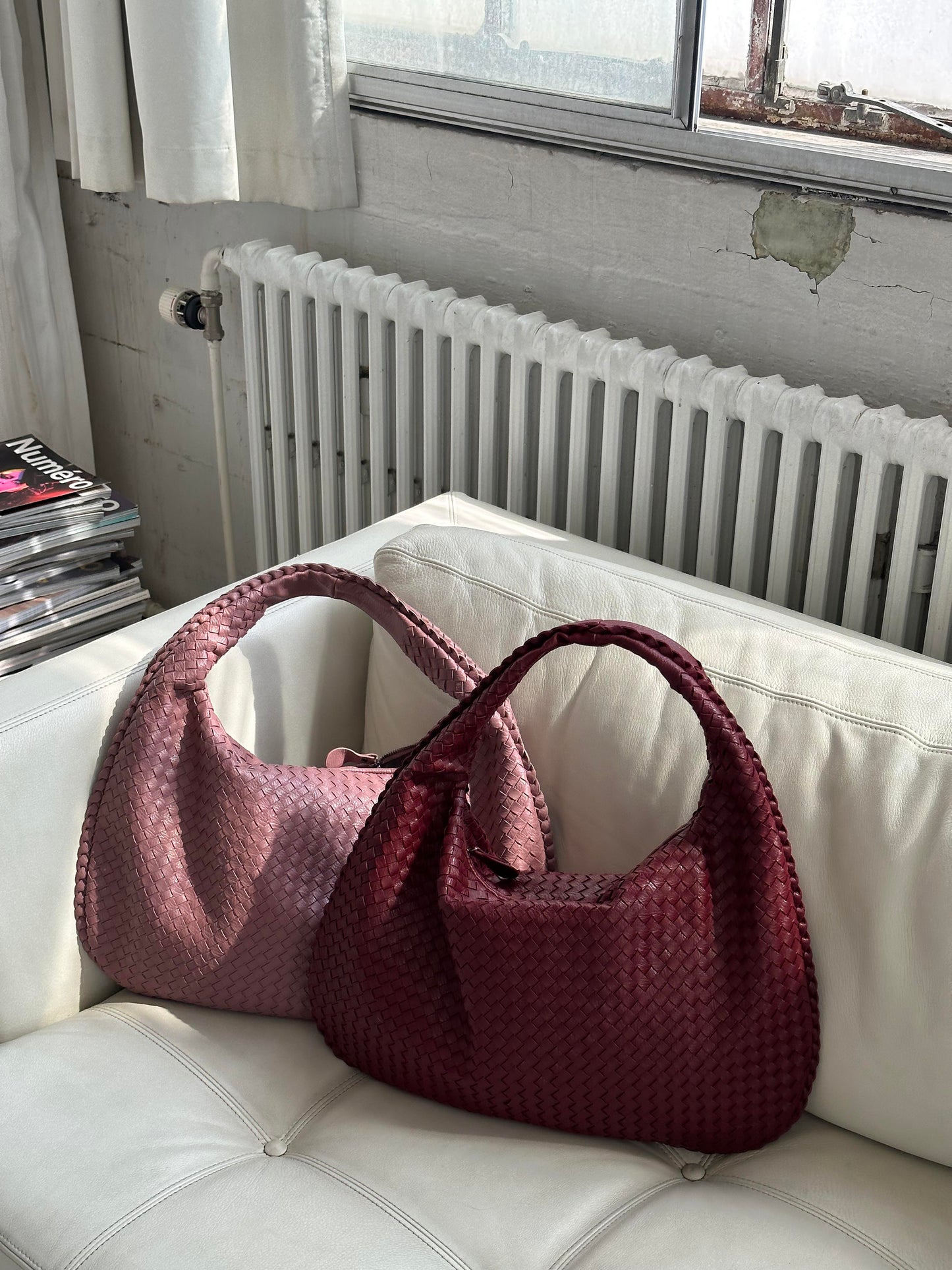 Mila Woven Shoulder Bag
