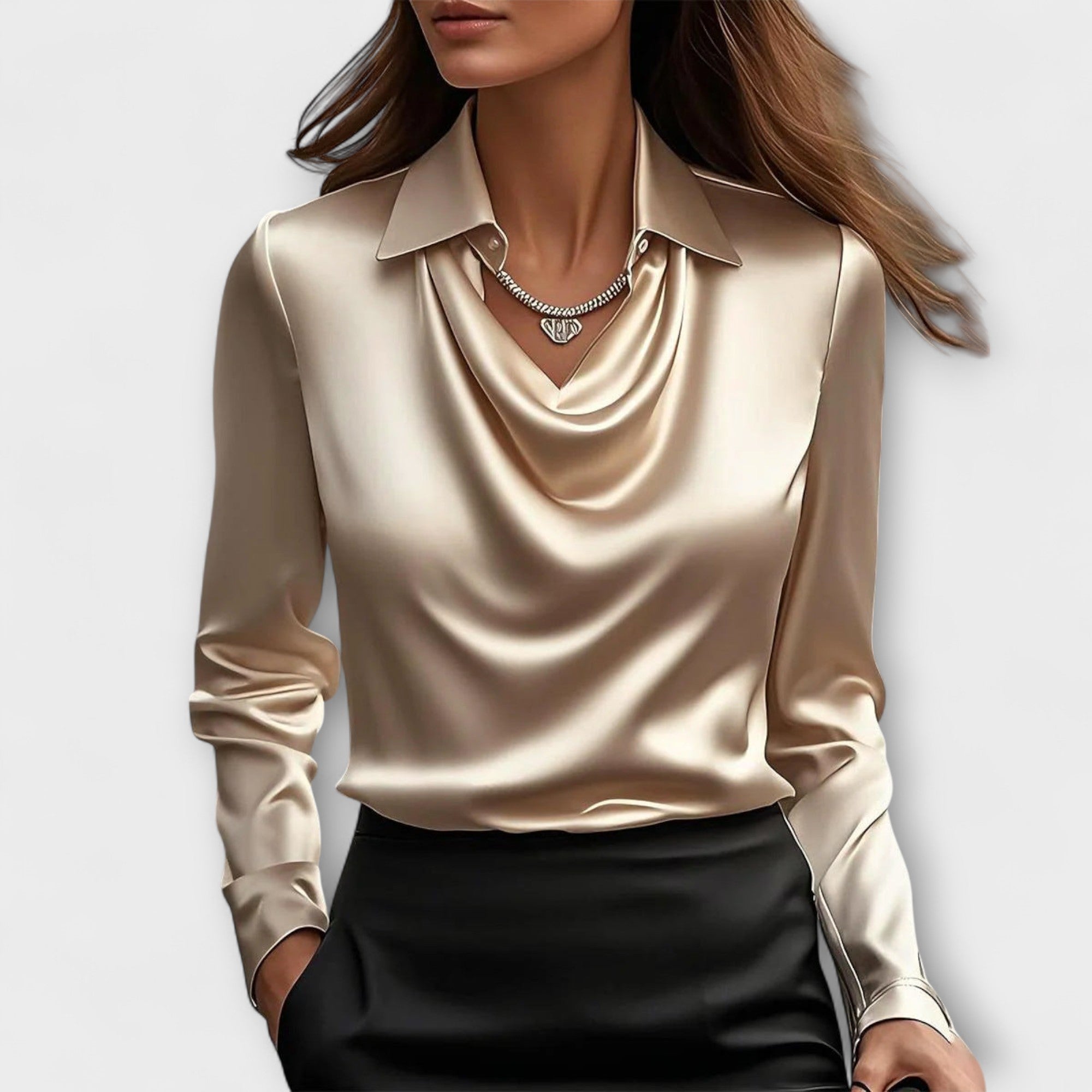 Sophy | Shiny blouse