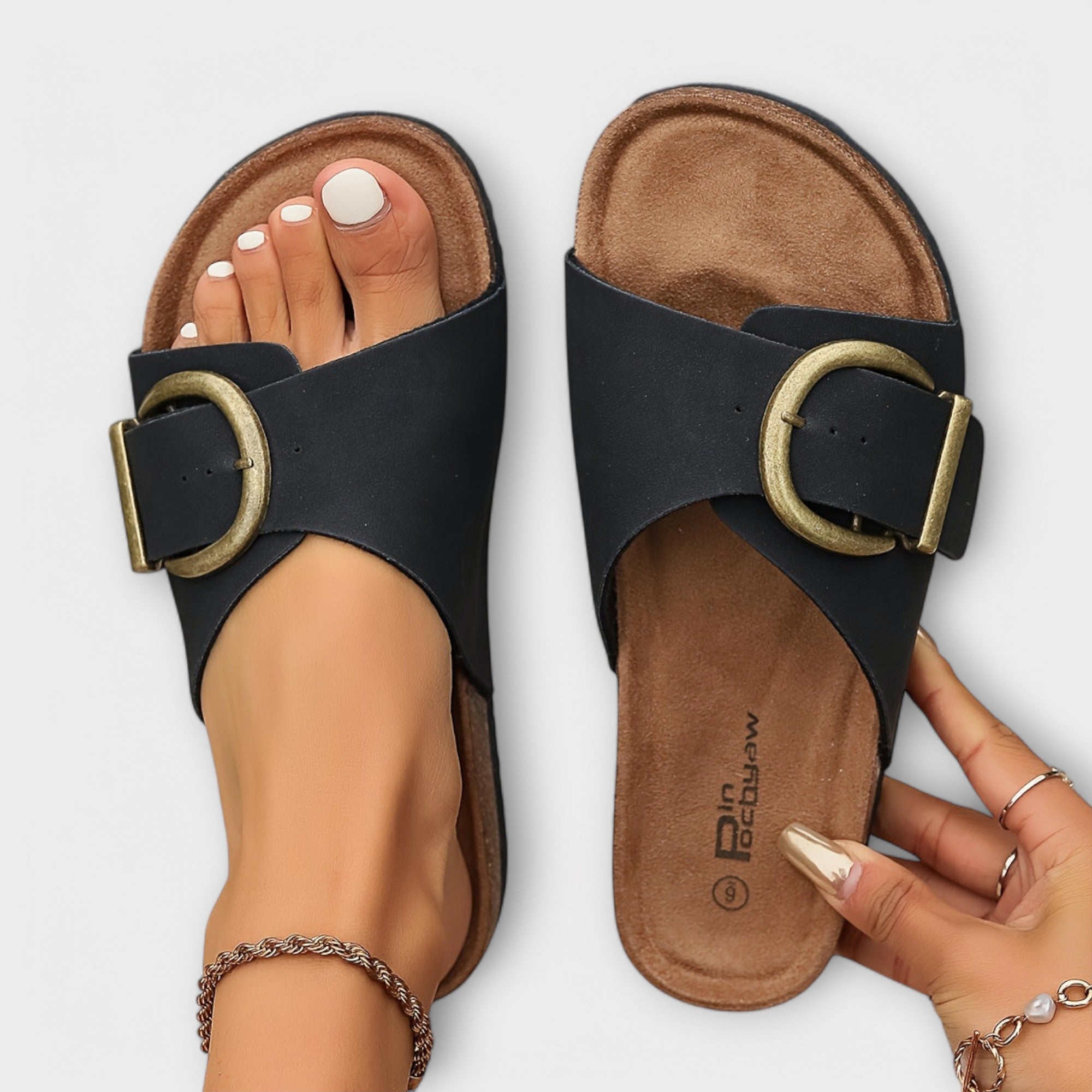 Alessia | Orthopedic Buckle Sandals