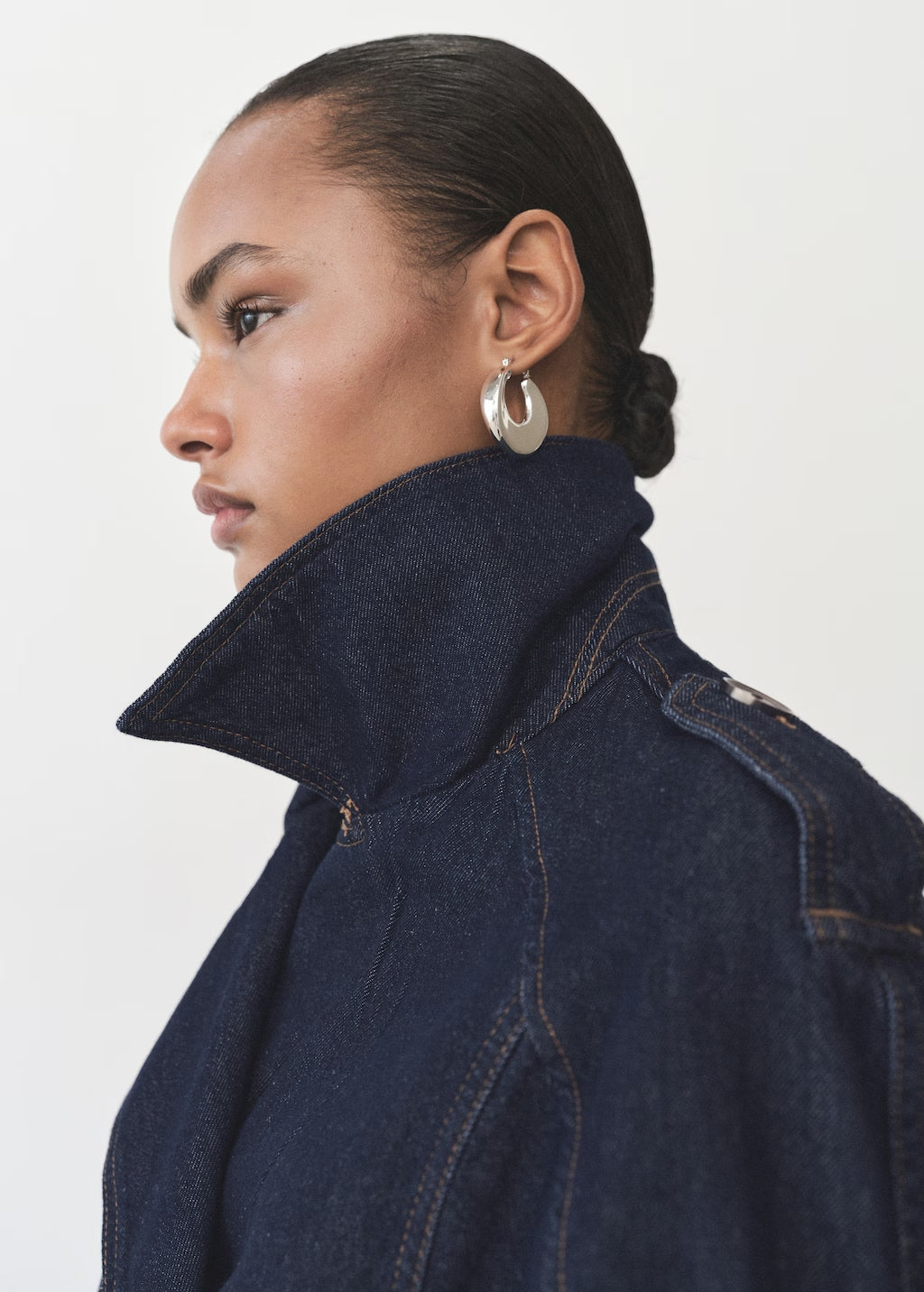Romy Belted Denim Jacket