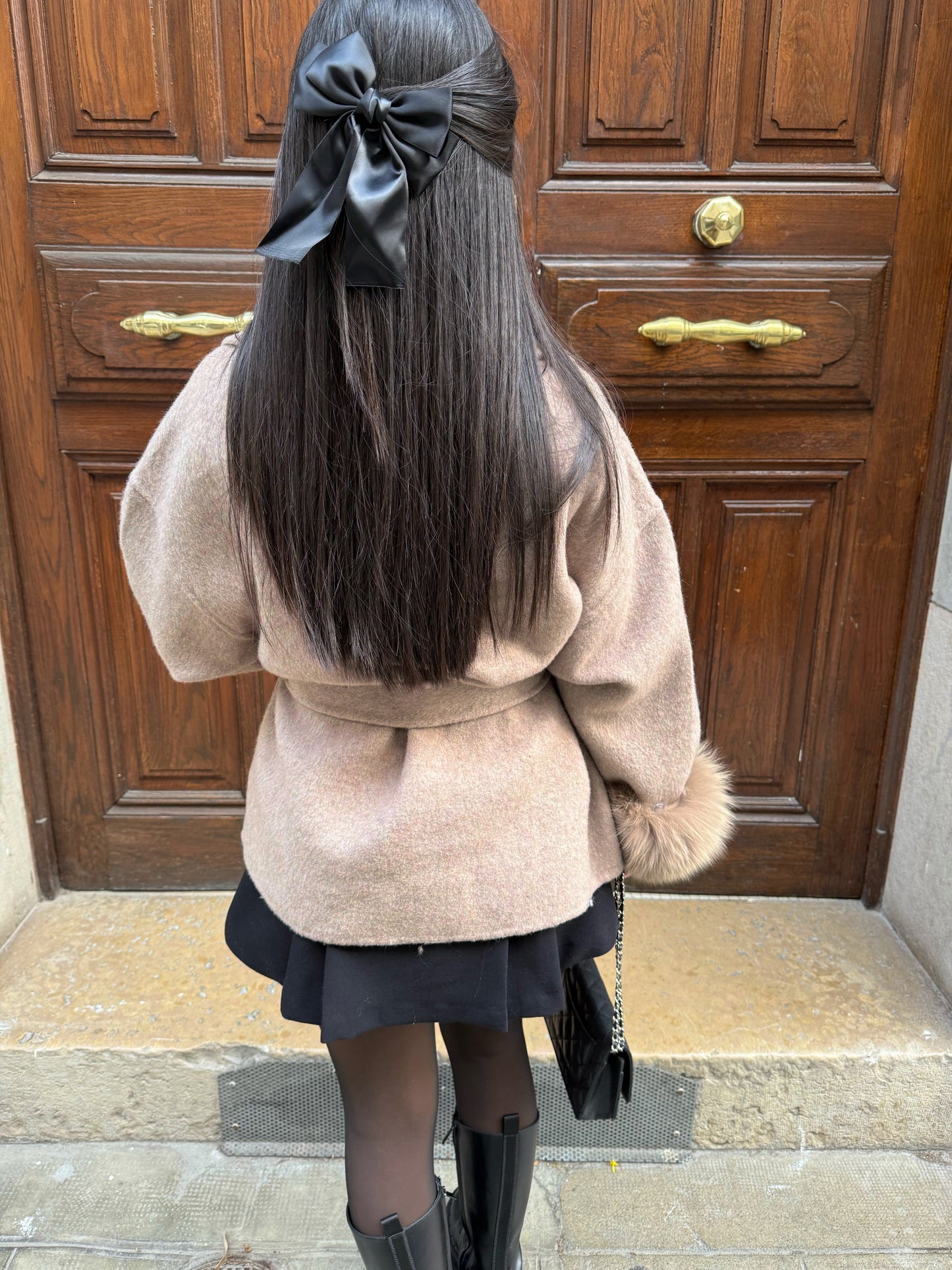 The Amara Wrap Coat