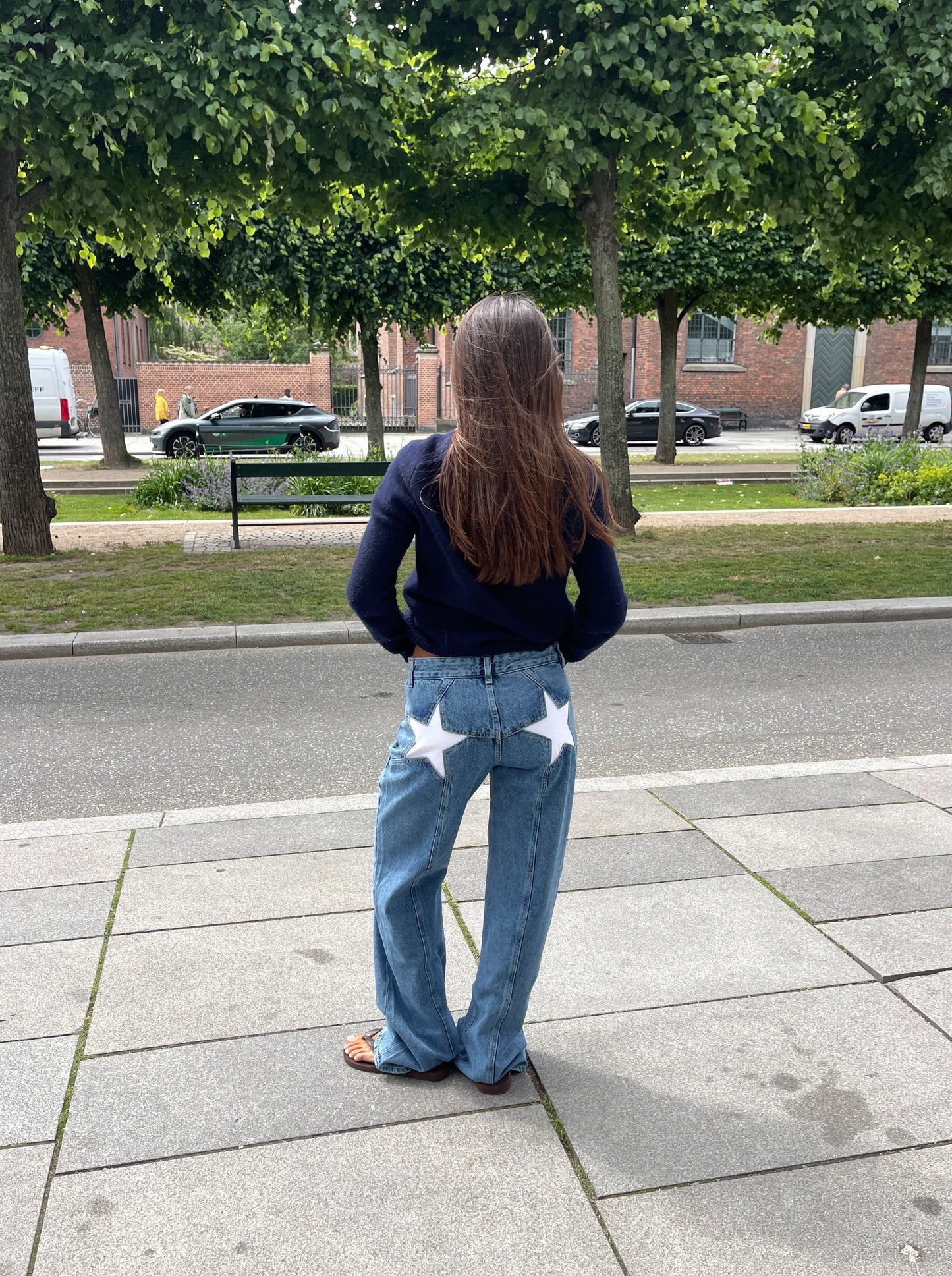 Star Patch Jeans