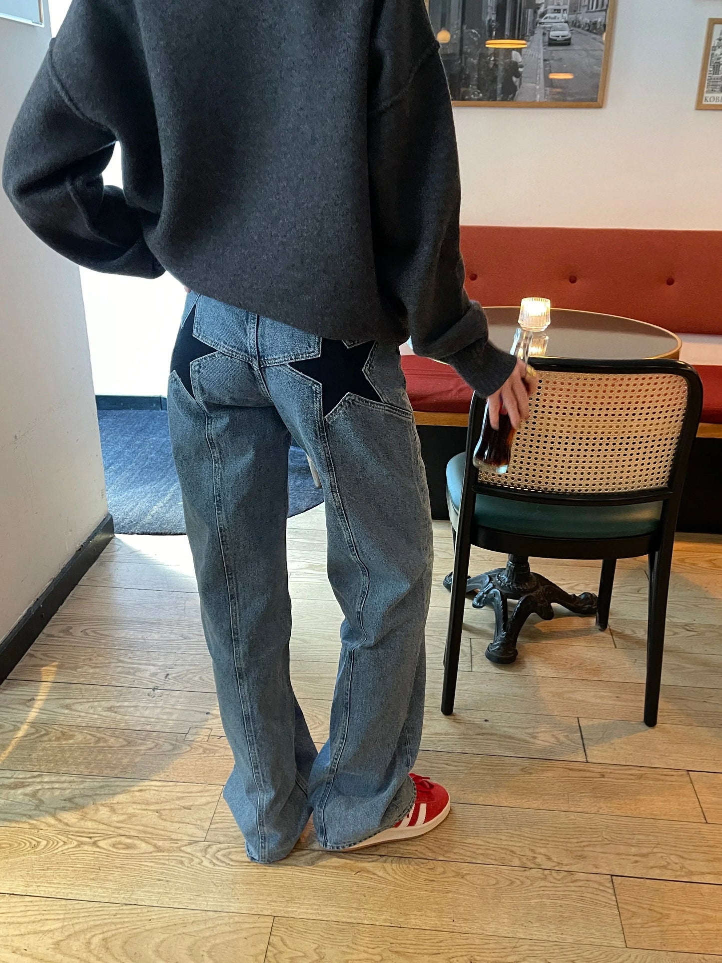 Star Patch Jeans