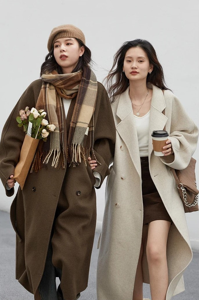 Elise Wool Blend Overcoat