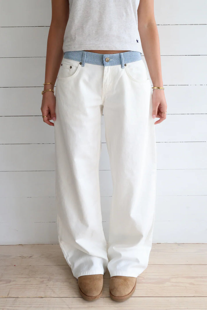 Harbor White Jeans