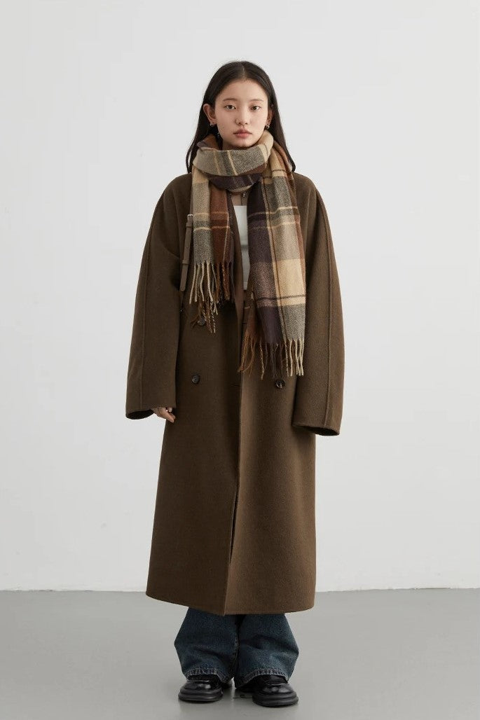 Elise Wool Blend Overcoat