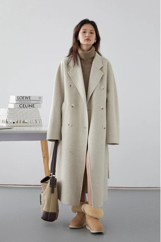 Elise Wool Blend Overcoat