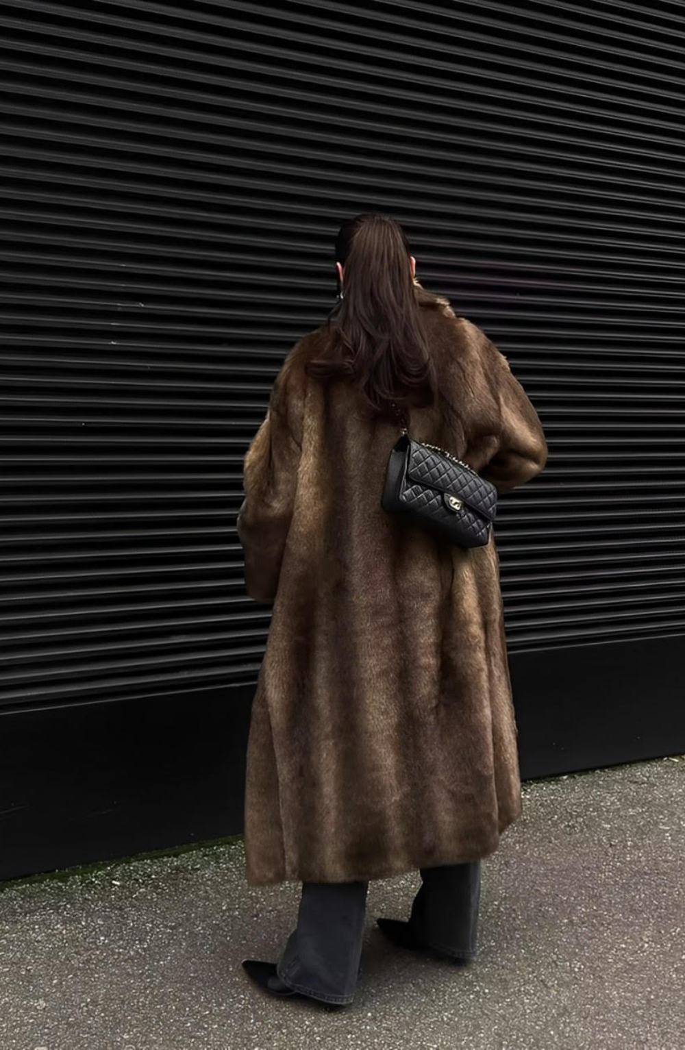 Vivienne fluffy trench Coat