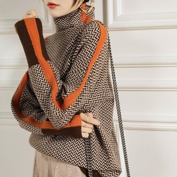 Elara | High-Neck Sweater