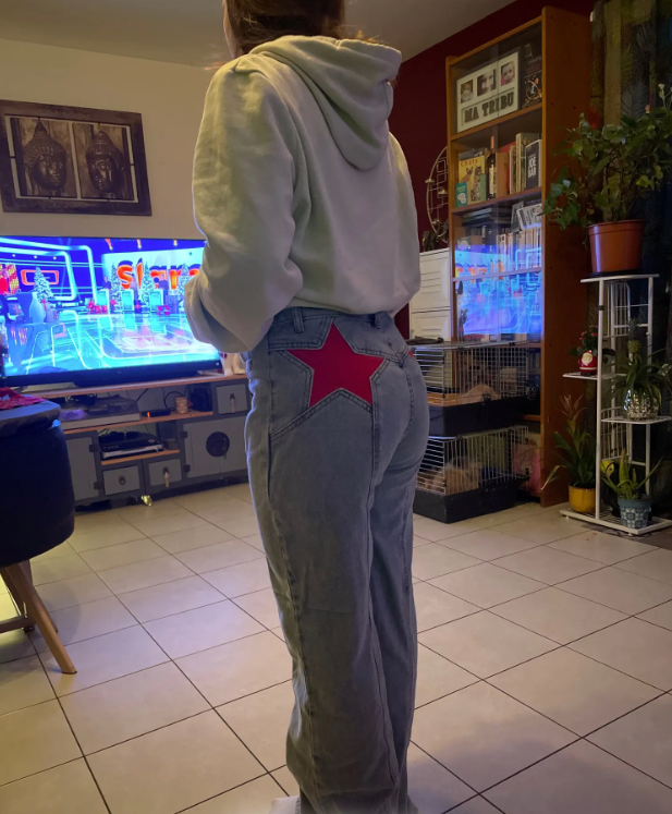 Star Patch Jeans