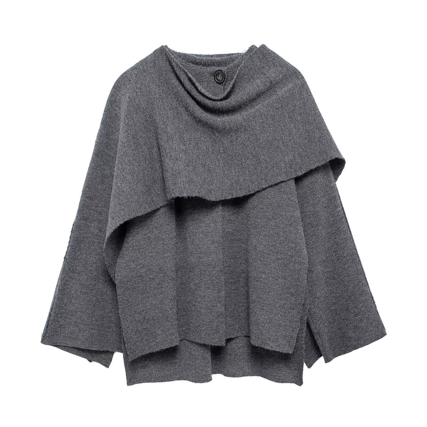 Clara Wool Cape Jacket