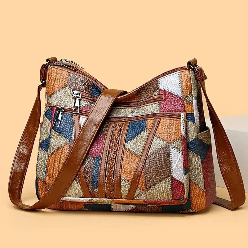 Mayfair | Mosaic leather handbag