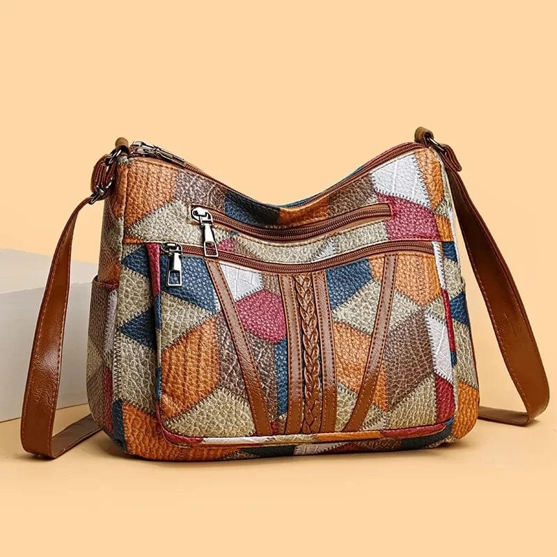 Mayfair | Mosaic leather handbag