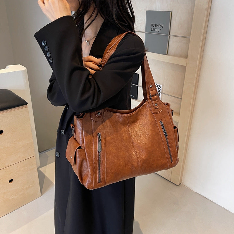 Black City Tote Bag