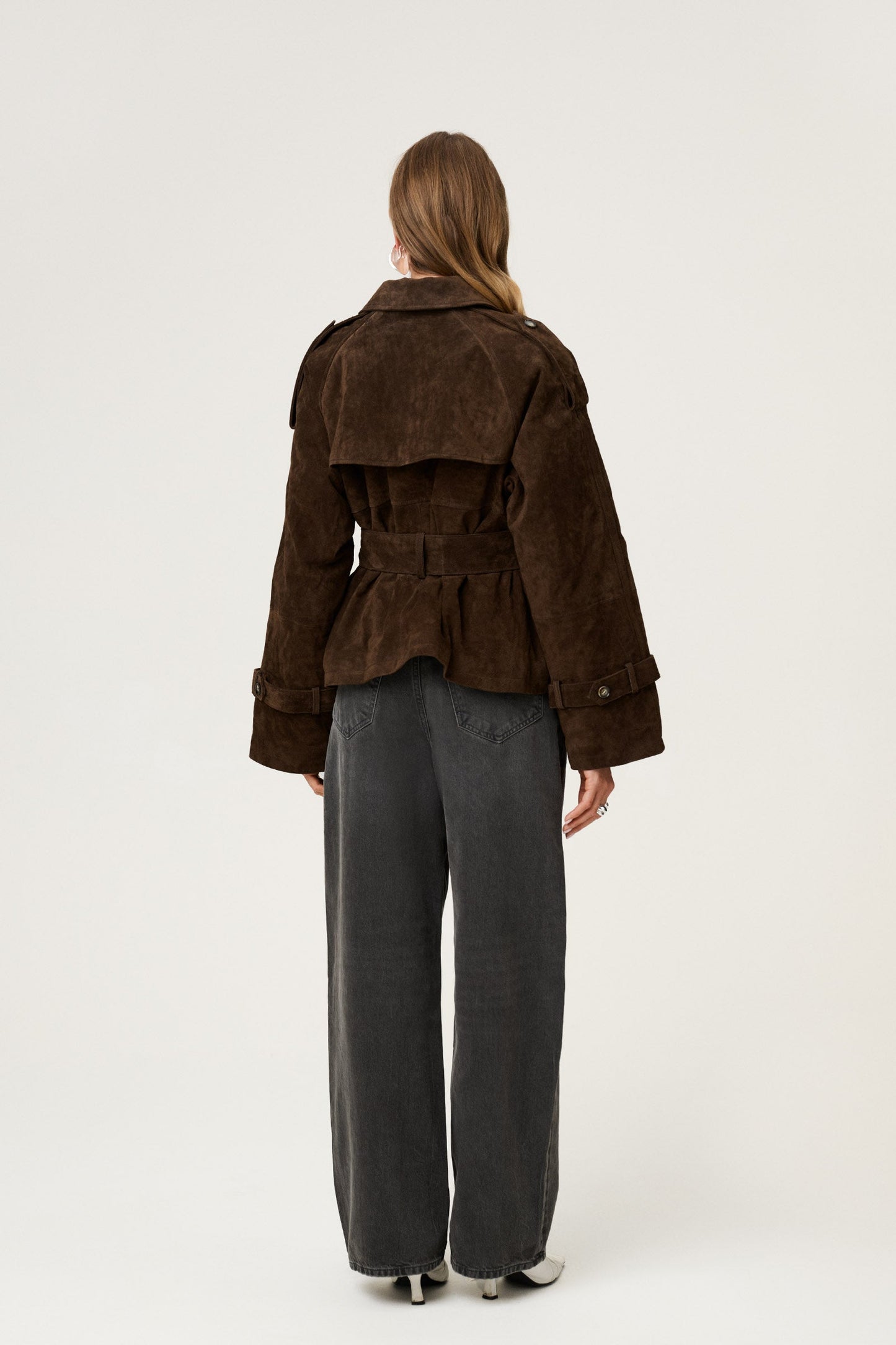 Olivia Belted Trench Coat