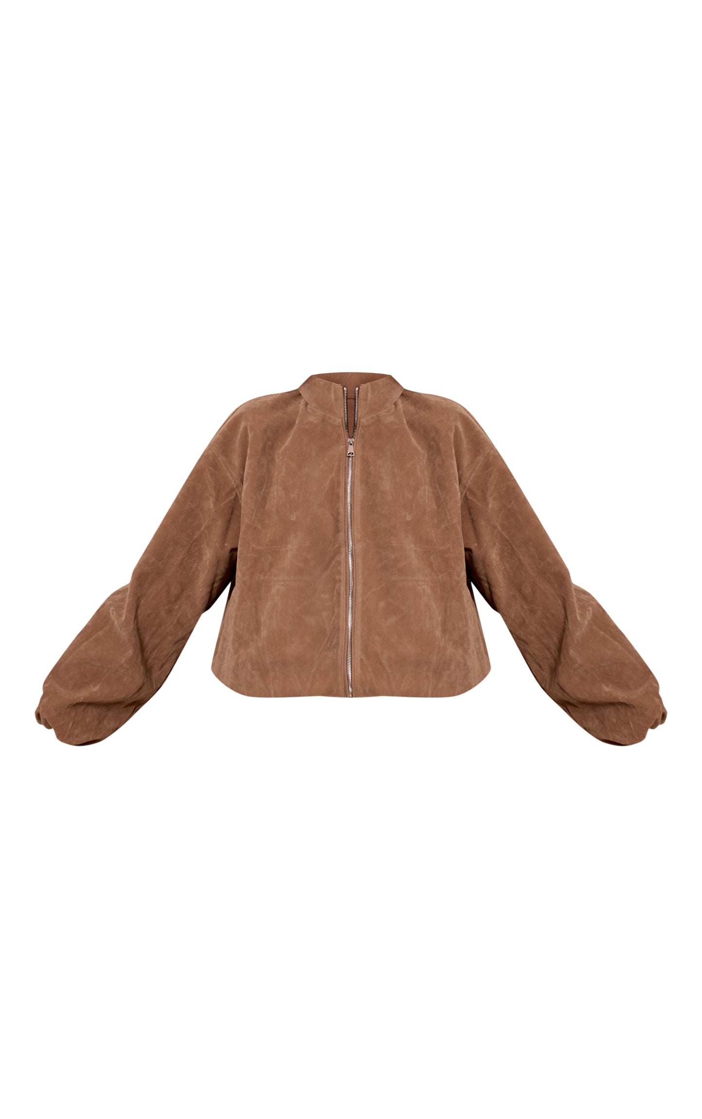 Maya Faux Suede Bomber