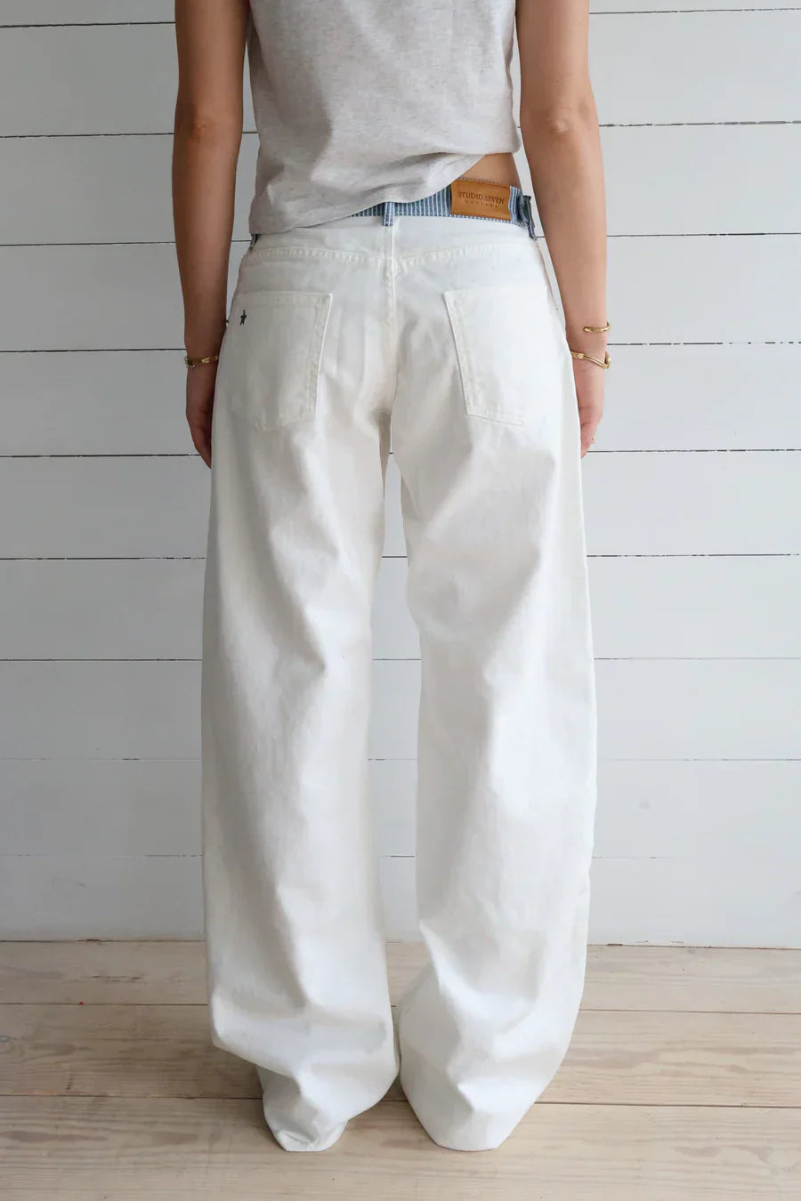 Harbor White Jeans