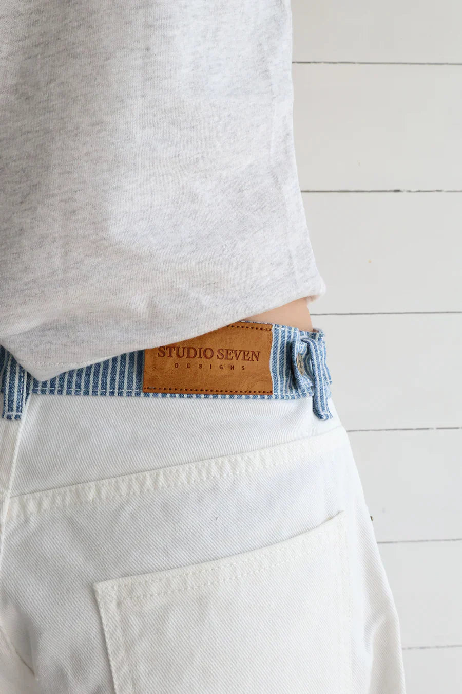 Harbor White Jeans