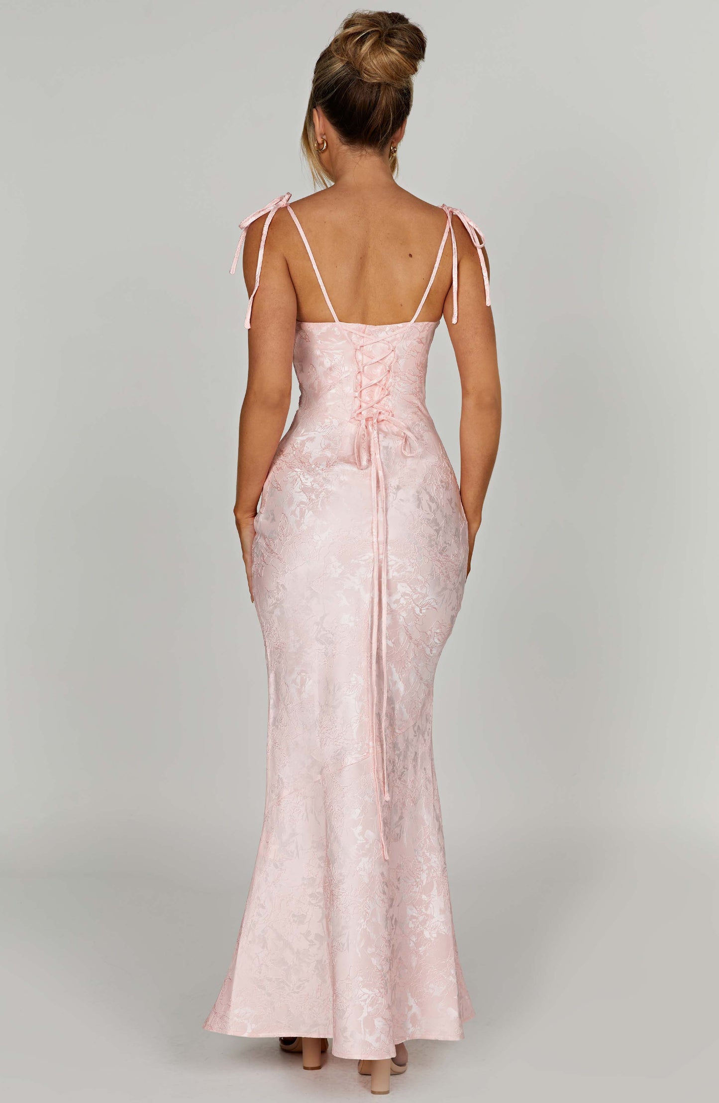 Isabelle Satin Maxi Dress