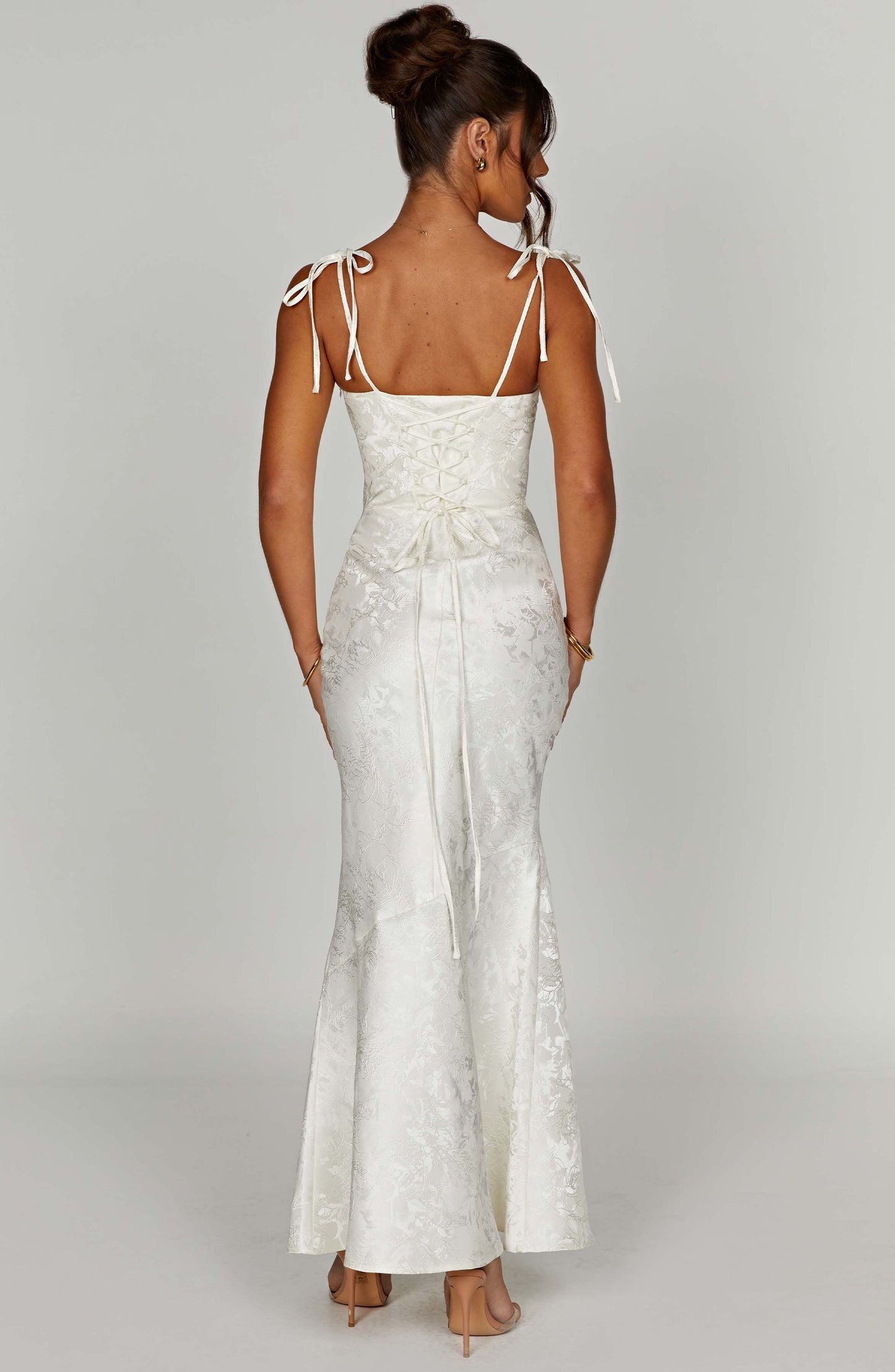 Isabelle Satin Maxi Dress