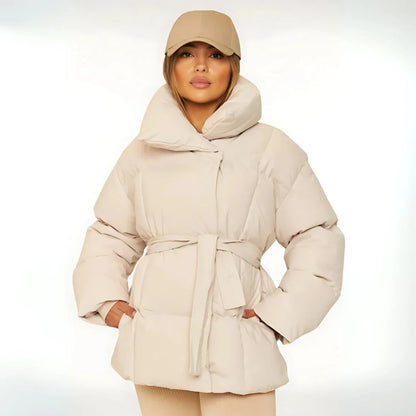 Maya Belted Puffer Jacket