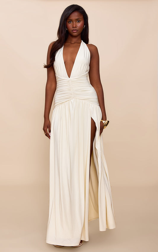 Sienna Drape Maxi Dress