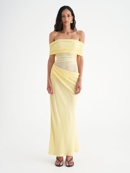Solara Mesh Maxi Dress