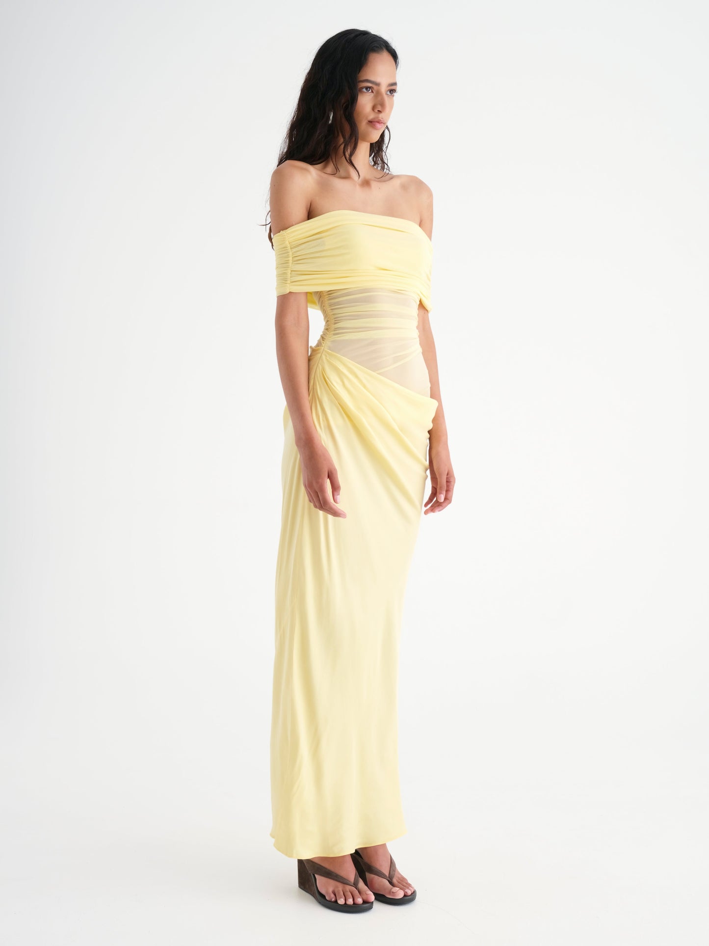 Solara Mesh Maxi Dress