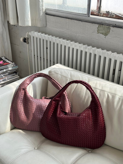 Mila Woven Shoulder Bag