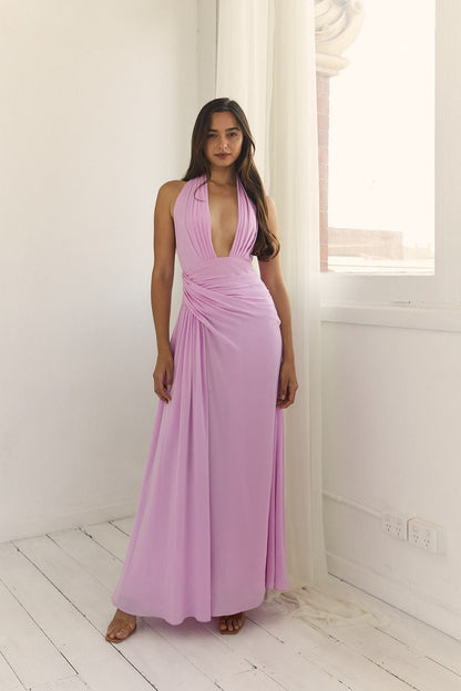 Luna Draped Maxi Dress