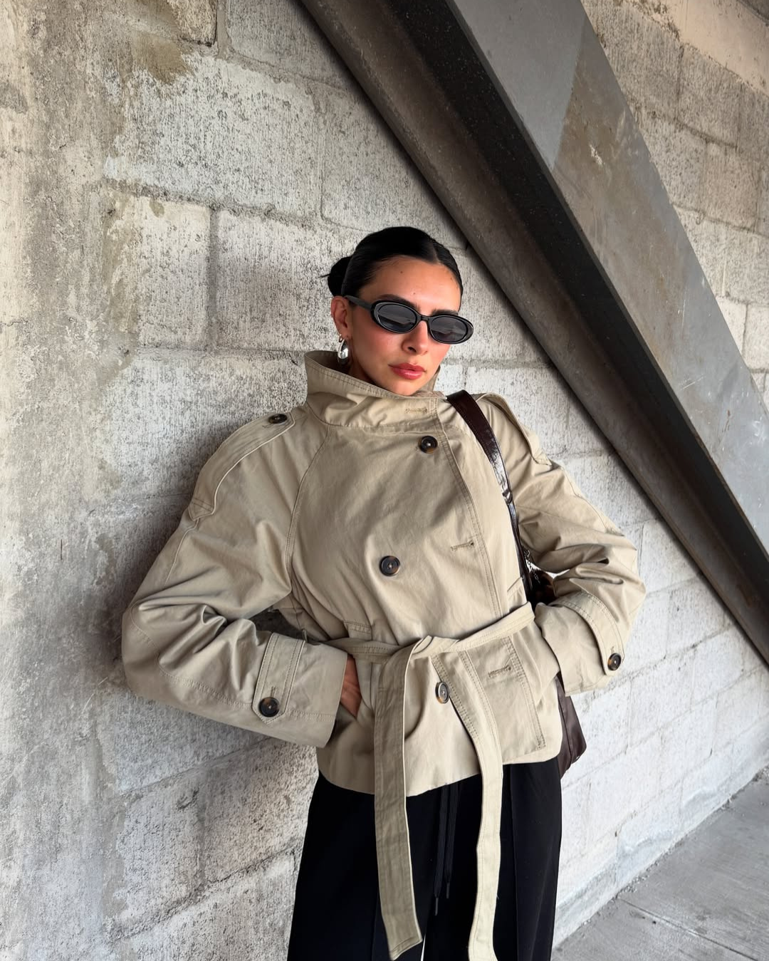 OLIVIA | Short Trench Coat