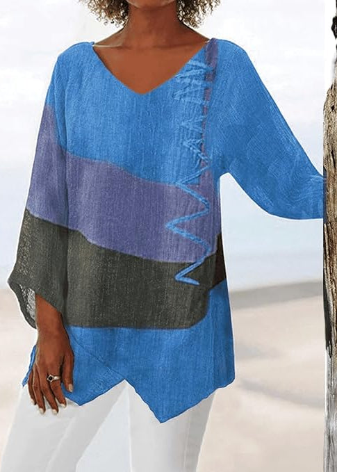 Lina | Comfortable Everyday Long Sleeve Blouse