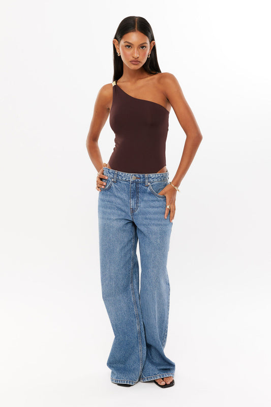 Rebecca One Shoulder Bodysuit