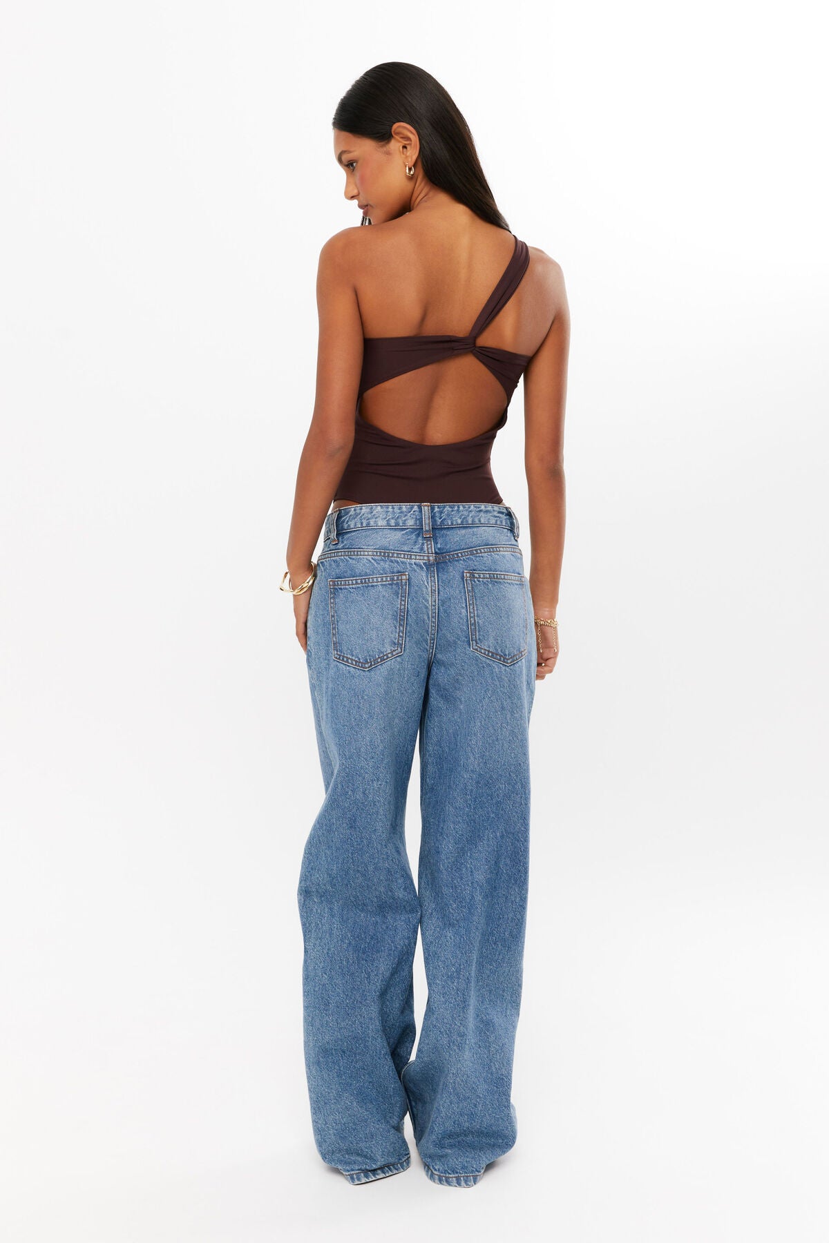 Rebecca One Shoulder Bodysuit