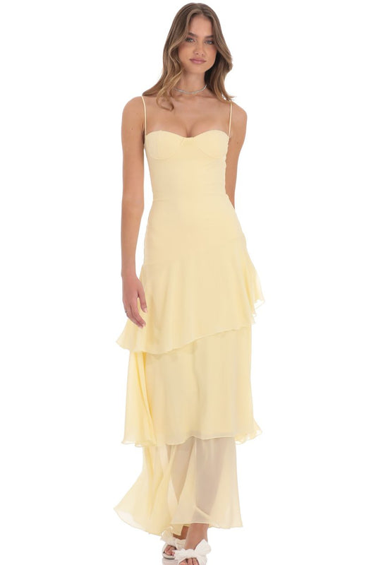 Jolene Ruffle Maxi Dress