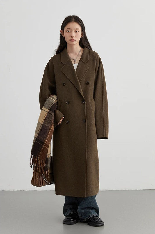 Elise Wool Blend Overcoat