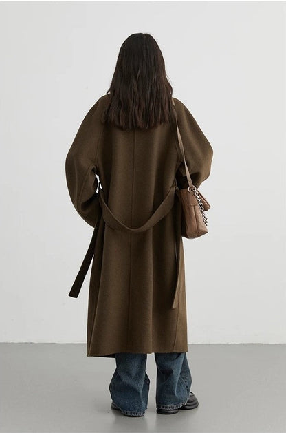 Elise Wool Blend Overcoat