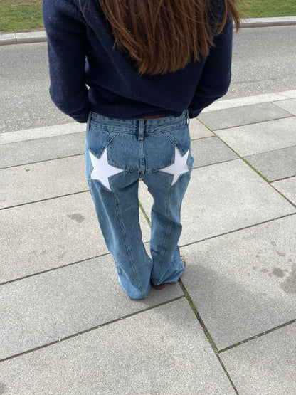 Star Patch Jeans