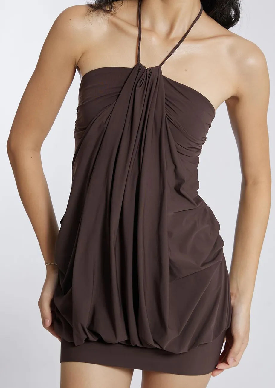 Miso Halter Mini Dress